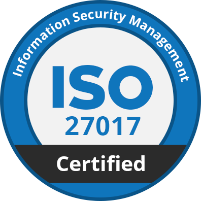 ISO 27017 Certified